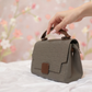 Charcoal belle flap bag