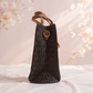 espresso lily monogram shopper