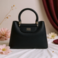 black min min structured bag