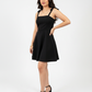 Valèna Black Convertible Dress - 3-Way Strapless Mini Dress