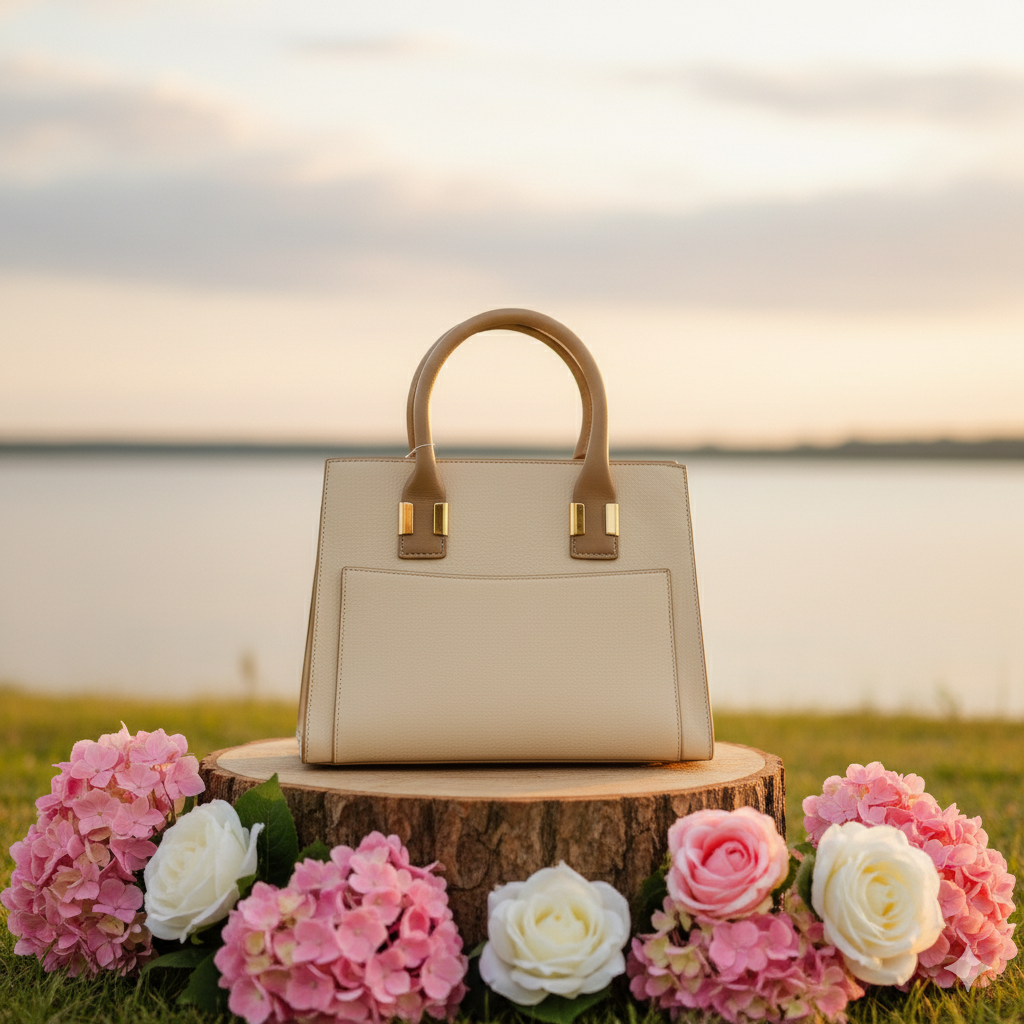 ivory grace chain satchel